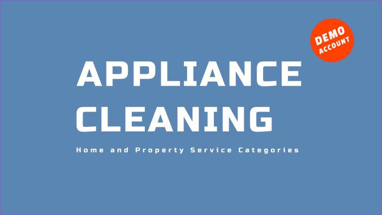 Appliance Cleaning Demo