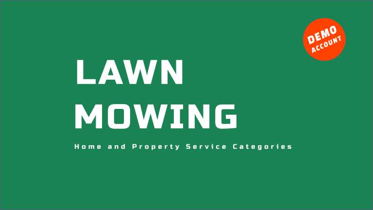 Lawn Mowing Demo